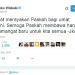 Saat Jokowi Sampaikan Salam Paskah