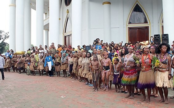 Cendekiawan Katolik Gelar Paskah Nuansa Papua
