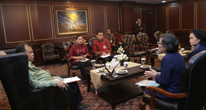 WKRI Audiensi dengan MK Bahas Program Sekolah Bagi Perempuan