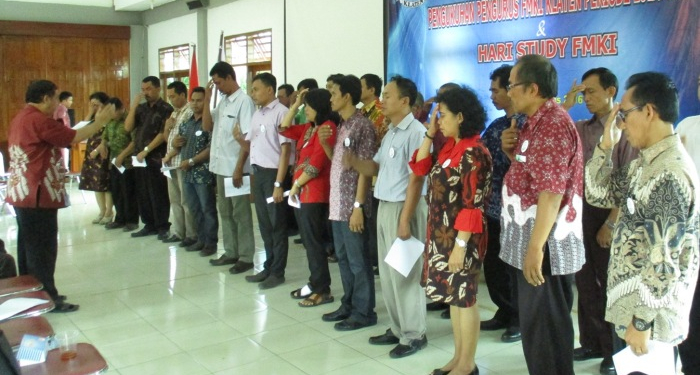 Pengurus FMKI Klaten Periode 2016-2021 Dikukuhkan