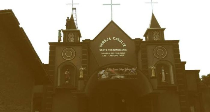 Bupati dan Uskup di Lampung Resmikan Gereja