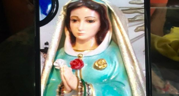 Kabar Patung Bunda Maria Keluarkan Minyak Wangi, Bohong!