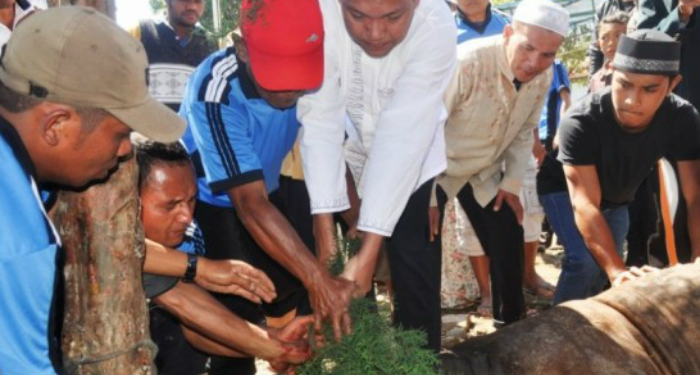 OMK di Ruteng Ambil Bagian dalam Perayaan Idul Adha
