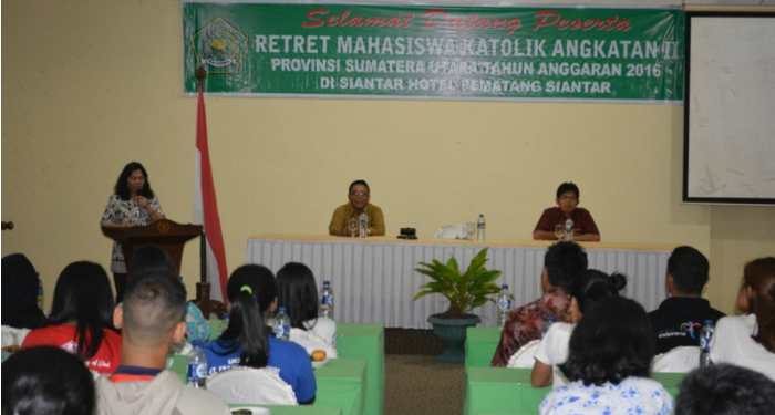 Bimas Katolik Sumatera Utara Fasilitasi Retret Para Mahasiswa