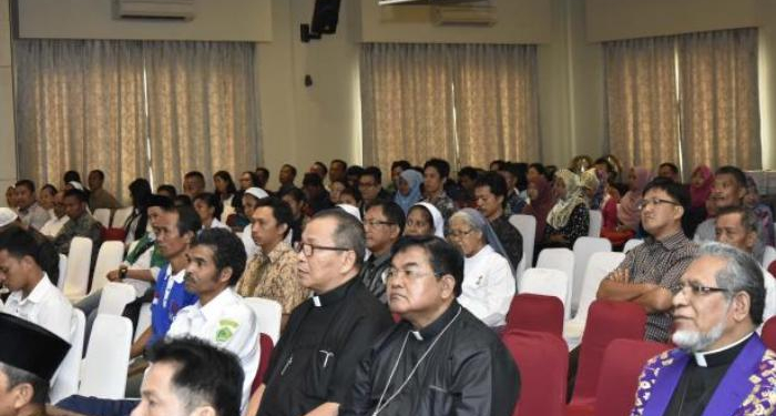 Gelar Seminar Bersama, Cara GP Anshor dan Gereja Katolik di Bangka Merawat Keberagaman