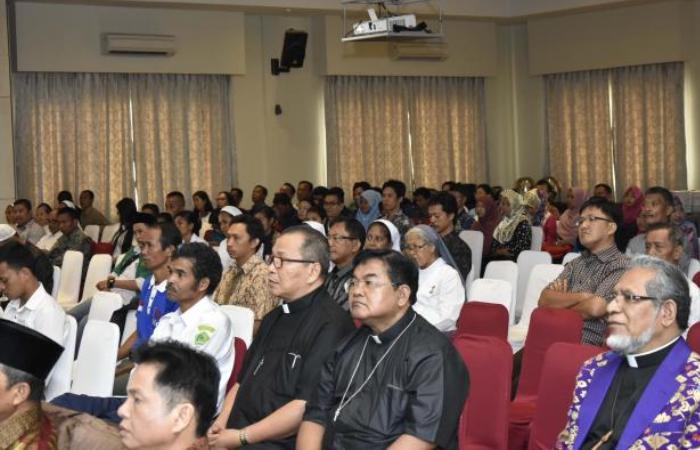 Gelar Seminar Bersama, Cara GP Anshor dan Gereja Katolik di Bangka Merawat Keberagaman
