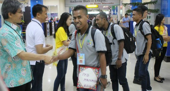 Panitia IYD Sambut Peserta dari Keuskupan Ende
