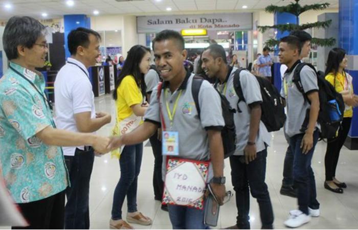 Panitia IYD Sambut Peserta dari Keuskupan Ende