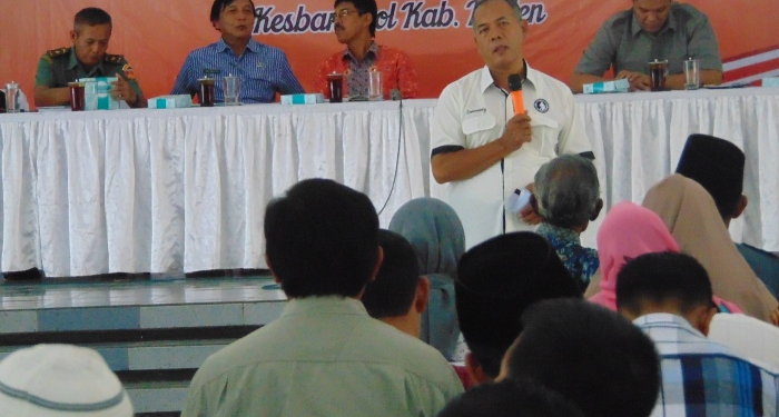 Cegah Konflik SARA, Kesbangpol Klaten Ajak Masyarakat Pelihara Toleransi