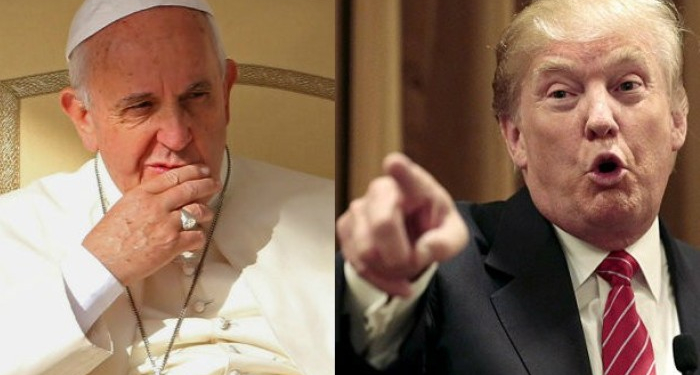 Tahun Kerahiman, Paus dan Trump