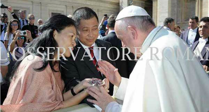 Perjumpaan Istimewa Jonan dengan Paus Sebelum Dilantik Jadi Menteri