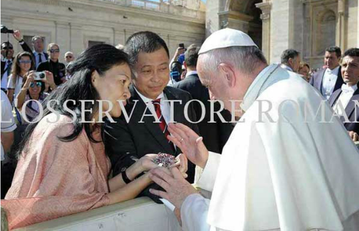 Perjumpaan Istimewa Jonan dengan Paus Sebelum Dilantik Jadi Menteri