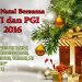 Teks Pesan Natal 2016 KWI dan PGI