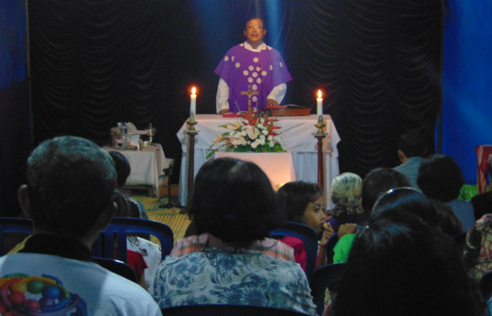 Kenang Orang Meninggal, Lingkungan Fransiskus Wedi Gelar Misa