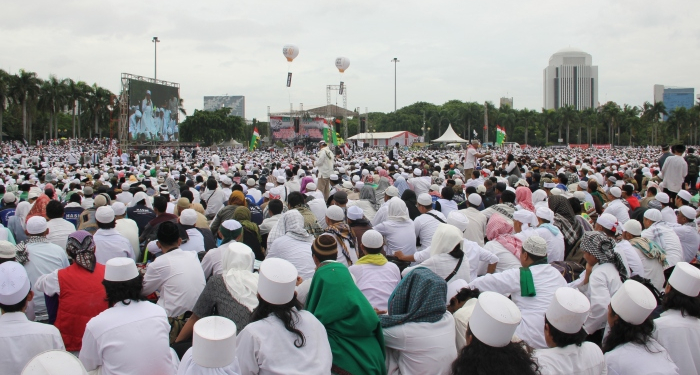 Aksi Umat Islam di Jakarta Berlangsung Damai