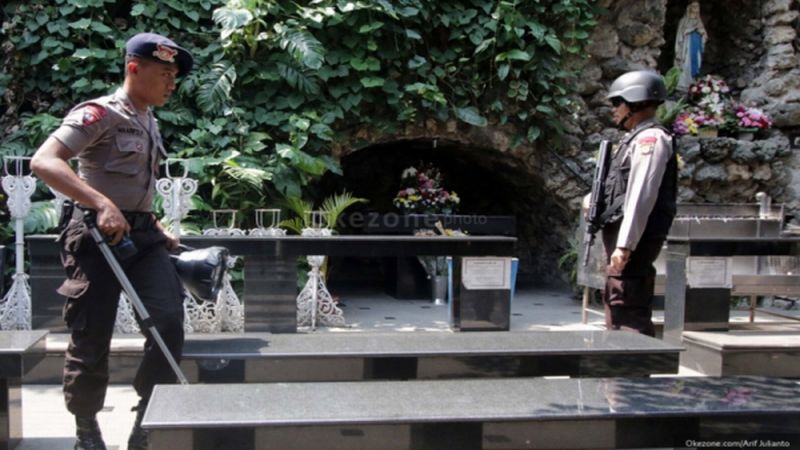 Polisi Masih Jaga Ketat Tiga Puluh Gereja di Kota Demak
