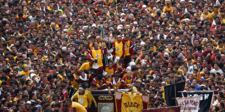 Setiap Tanggal 9 Januari, Ribuan Umat Katolik di Filipina Ikuti Festival Black Nazarene