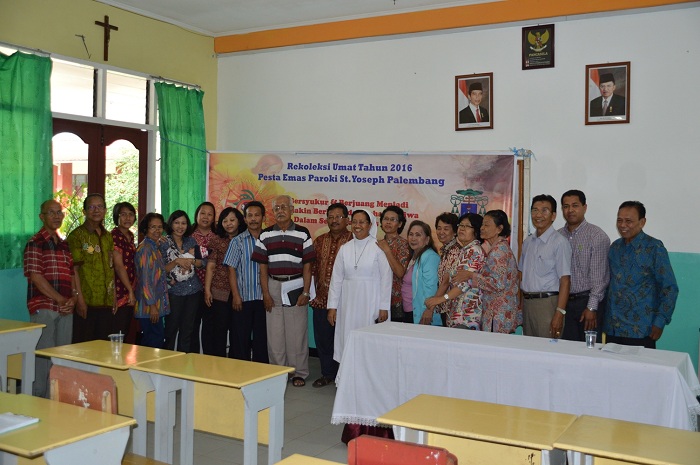 Gubernur Sumatera Selatan Turut Hadir dalam Perayaan Pesta Emas Paroki Santo Yoseph Palembang
