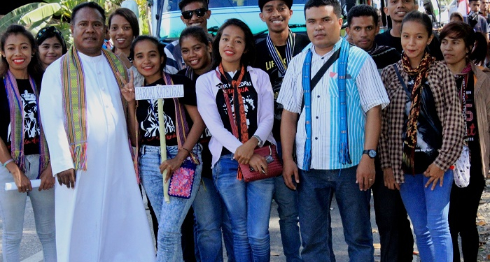 Ziarah OMK Dekenat Belu Utara ke Paroki St. Maria Stella Maris Atapupu