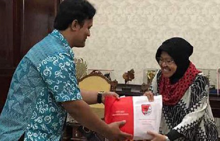 Rombongan Siswa SMAK van Lith Kunjungi Surabaya, Dapat Pesan Ini dari Bu Risma