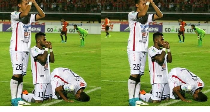 Pemain Bali United Ungkapkan Pesan Toleran Melalui Selebrasi Gol