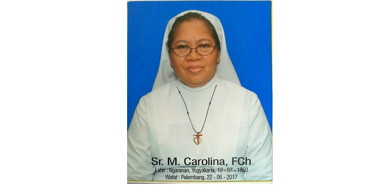 Rest In Peace Sr M. Carolina FCh