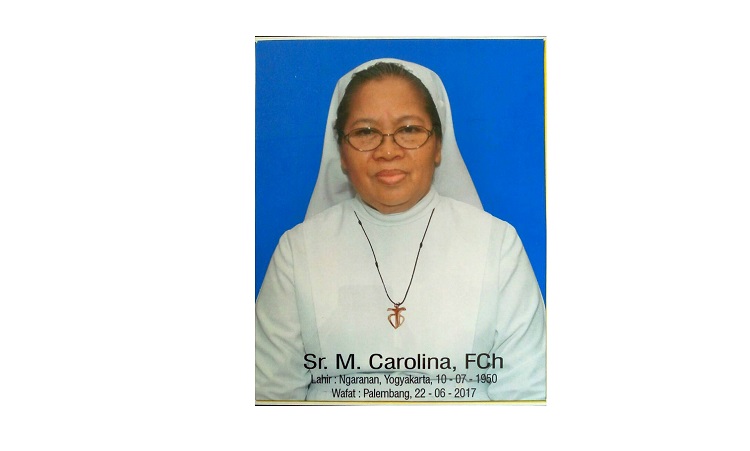 Rest In Peace Sr M. Carolina FCh