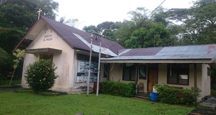 Gereja Katolik di Kampung Ahok Lolos dari Banjir