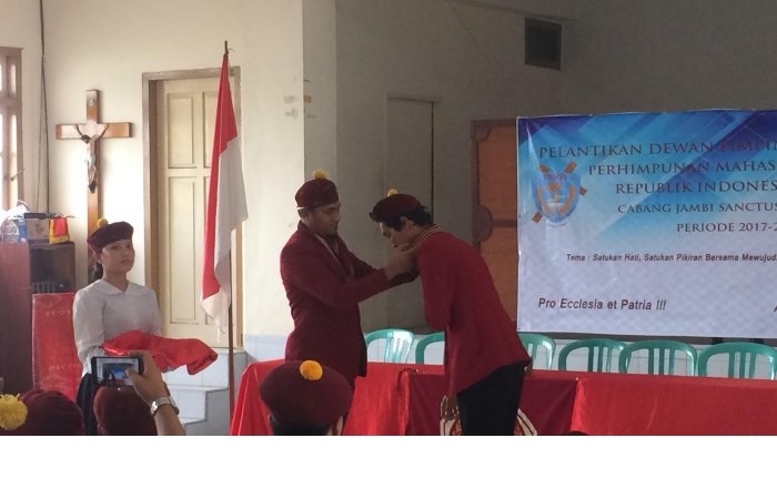 Pengurus PMKRI Cabang Jambi Periode 2017-2018 Dilantik