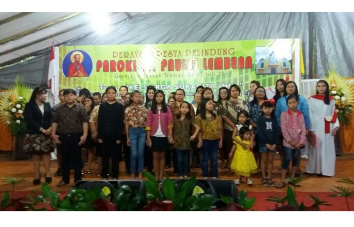 Umat Lambean Rayakan Pesta Pelindung Paroki