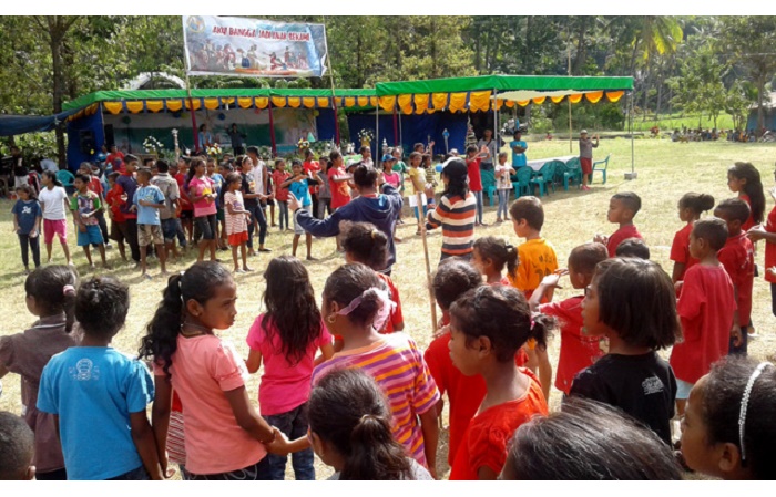 600 Anak di Bajawa Ikuti Tri Hari Sekami