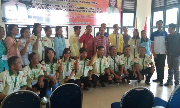 Pemuda Katolik Resmi Hadir di Kepulauan Mentawai