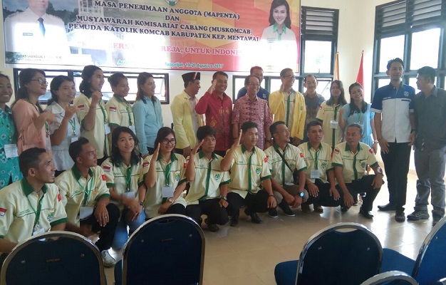 Pemuda Katolik Resmi Hadir di Kepulauan Mentawai