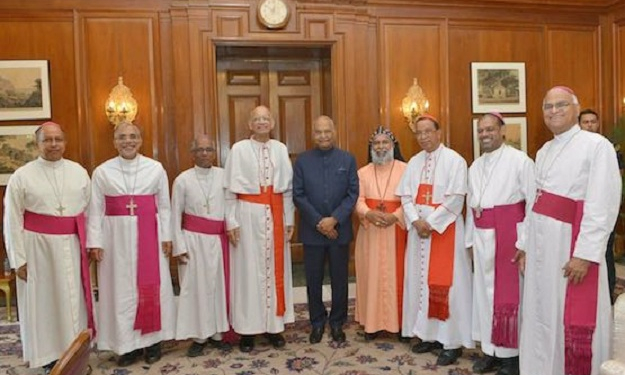 Para Uskup di India Temui Presiden Baru