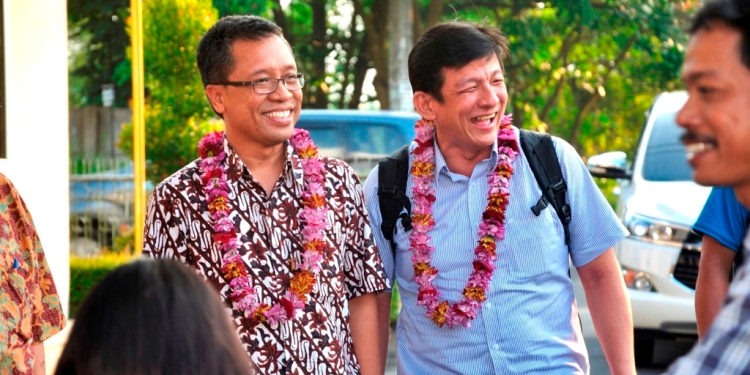 Mgr Sunarko Tiba di Pangkalpinang dan Mulai Menetap