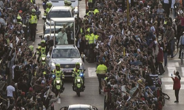 Di Kolombia, Paus Fransiskus Kobarkan Semangat Juang Kepada Pemuda