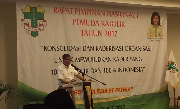 Menteri Jonan: Pemuda Katolik Harus Selalu Menjadi Garam