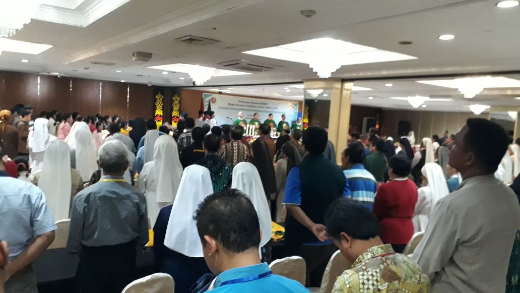 Pengelolah Sekolah Katolik Ikut Pertemuan Nasional di Malang