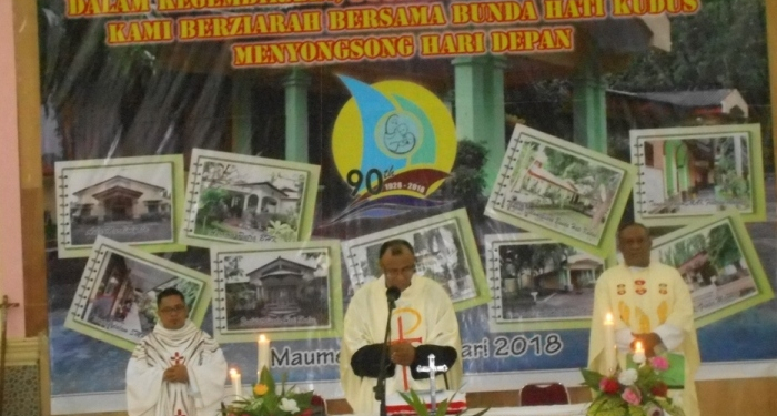 Para Frater BHK Rayakan 90 Tahun Usia Kongregasi Mereka di Indonesia