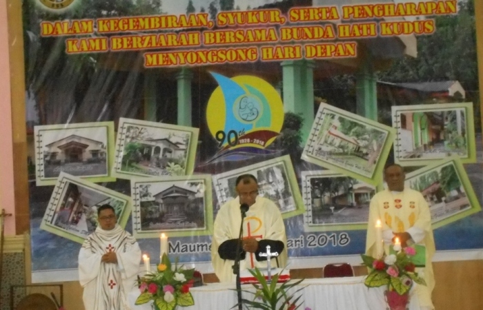 Para Frater BHK Rayakan 90 Tahun Usia Kongregasi Mereka di Indonesia