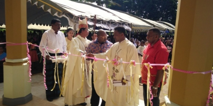 Dari Hasil Kebun Ubi Jalar, Gereja di Keuskupan Merauke Ini Dibangun