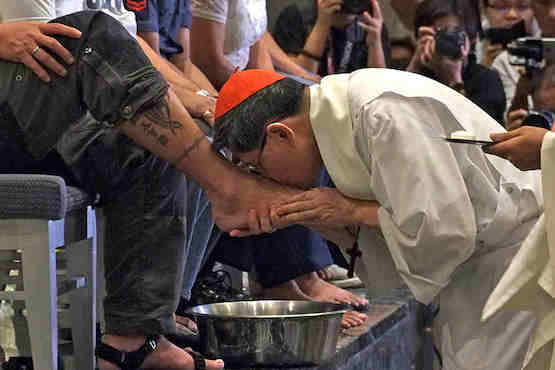 Kamis Putih, Kardinal Ini Akan Basuh Kaki Orangtua Buruh Migran Korban Pembunuhan