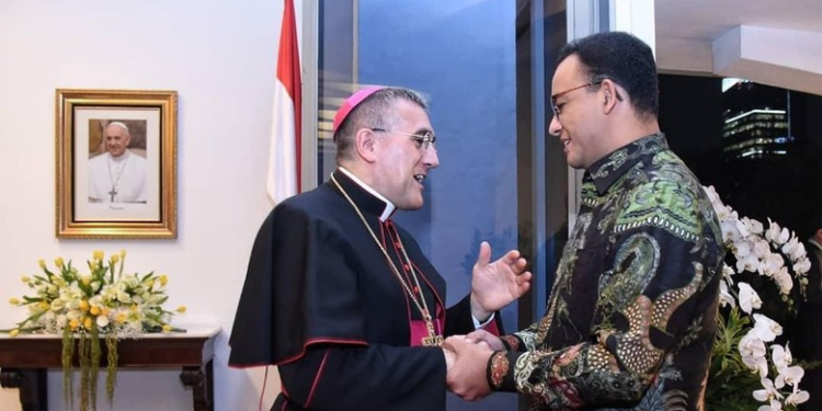 Anies Baswedan Hadiri Peringatan 5 Tahun Takhta Suci Paus Fransiskus