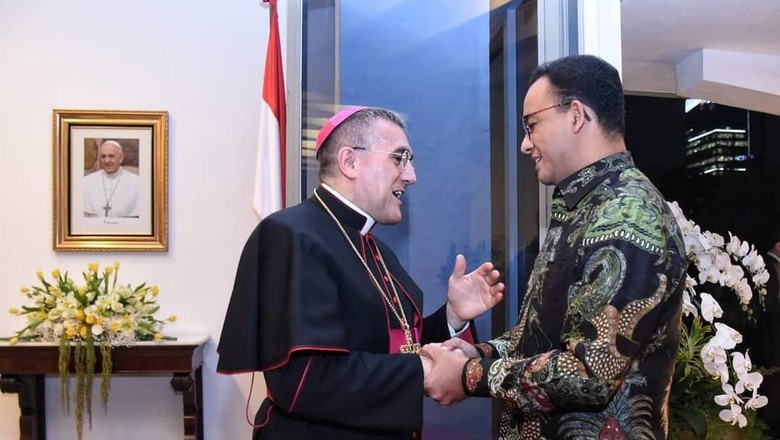 Anies Baswedan Hadiri Peringatan 5 Tahun Takhta Suci Paus Fransiskus