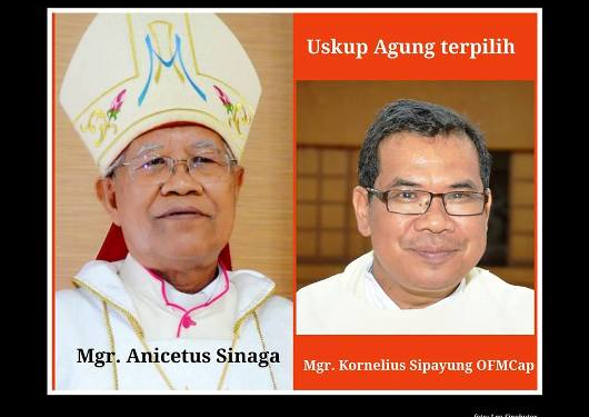 Pastor Kornelius Sipayung Jabat Uskup Agung Medan Gantikan Mgr Anicetus Sinaga
