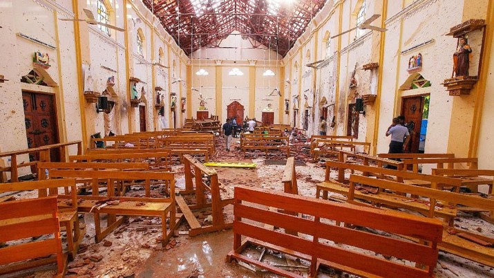 Pastor di Sri Lanka Gugat Perdana Menteri Karena Dianggap Lalai Cegah Bom Gereja