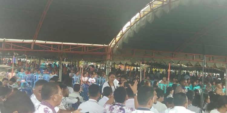 Umat Katolik Merauke Rayakan 144 Tahun Gereja Katolik Masuk Papua Selatan
