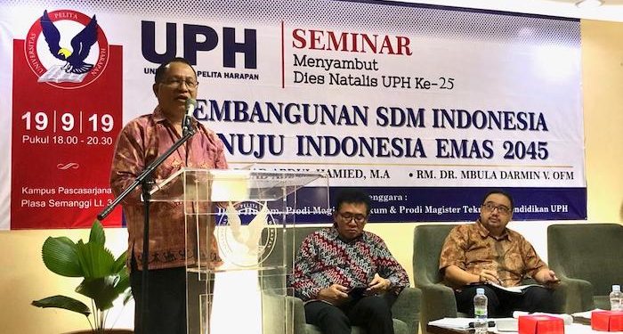 Pastor Darmin: Visi Moral dan Kemanusiaan dalam Pendidikan Sebuah Keharusan