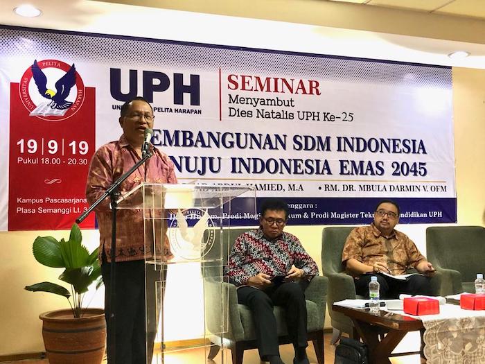 Pastor Darmin: Visi Moral dan Kemanusiaan dalam Pendidikan Sebuah Keharusan