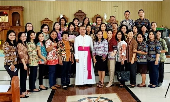 Mgr Sunarko OFM Ajak Sekolah Katolik Jadi Promotor Cinta Kebhinnekaan
